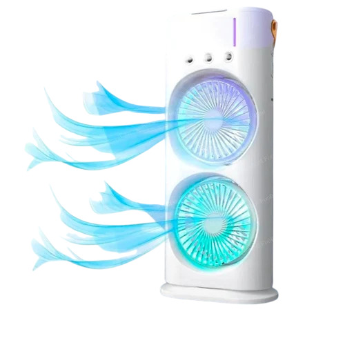 Portable Double Fan