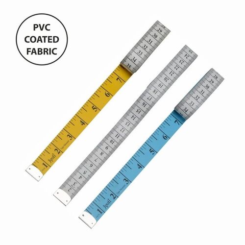 Pvc Coated Fabric Tailoring Tape Measure - Color: Multicolor