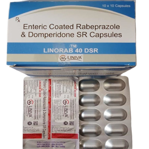 Rabeprazole 40 mg Domperidone 30 mg Capsules