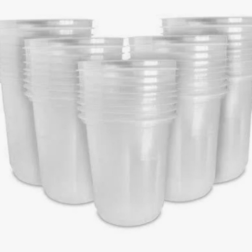 Transparent Disposable Glass