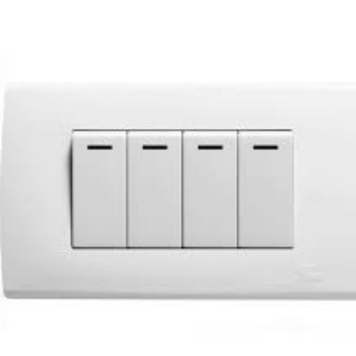 White Electrical Switch