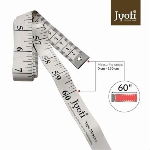 White Measure Tape - Length: 60 Inch (In)