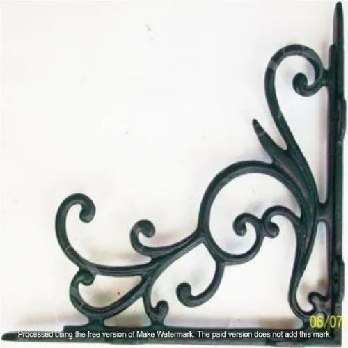 Wrought Iron Shelf Brackets