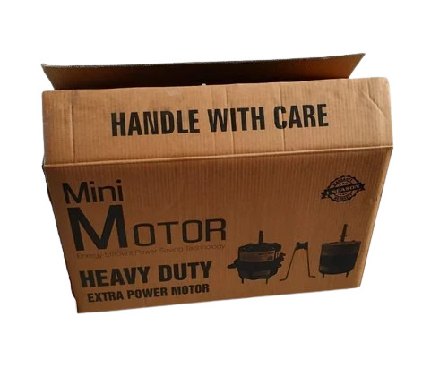3 Ply Brown Printed Corrugated Box