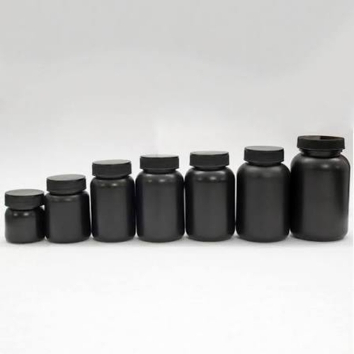 Black Hdpe Plastic Bottles