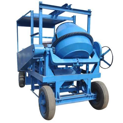 Blue Color Concrete Mixer Machine