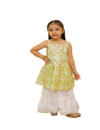 Kids Fancy Girl Sharara Dress