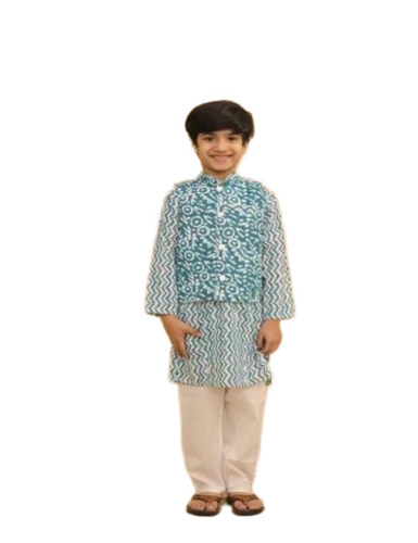 Kids Printed Kurta Pajama