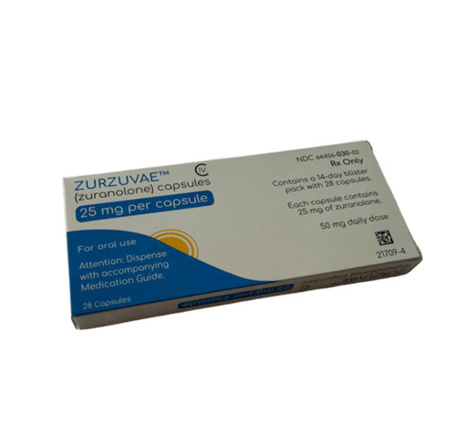 Pharmaceutical Zurzuvae Zuranolone Capsules 25 Mg - Life Span: 2029