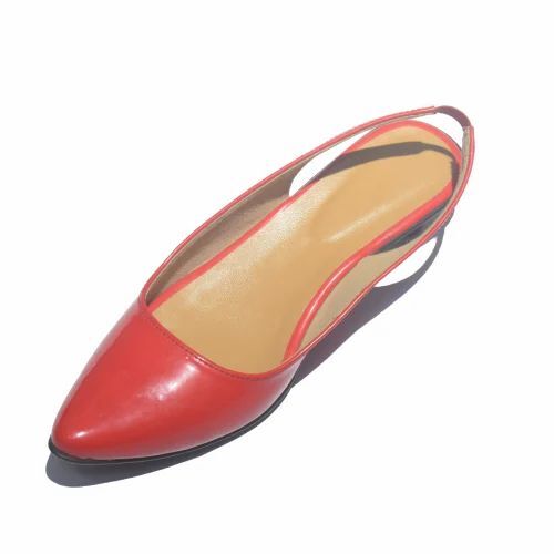 Red Color Ladies Fancy Shoes - New, Good Quality, All Size, Women, Stylish | Anti Wrinkle, Comfortable, Skin Friendly, No Fade