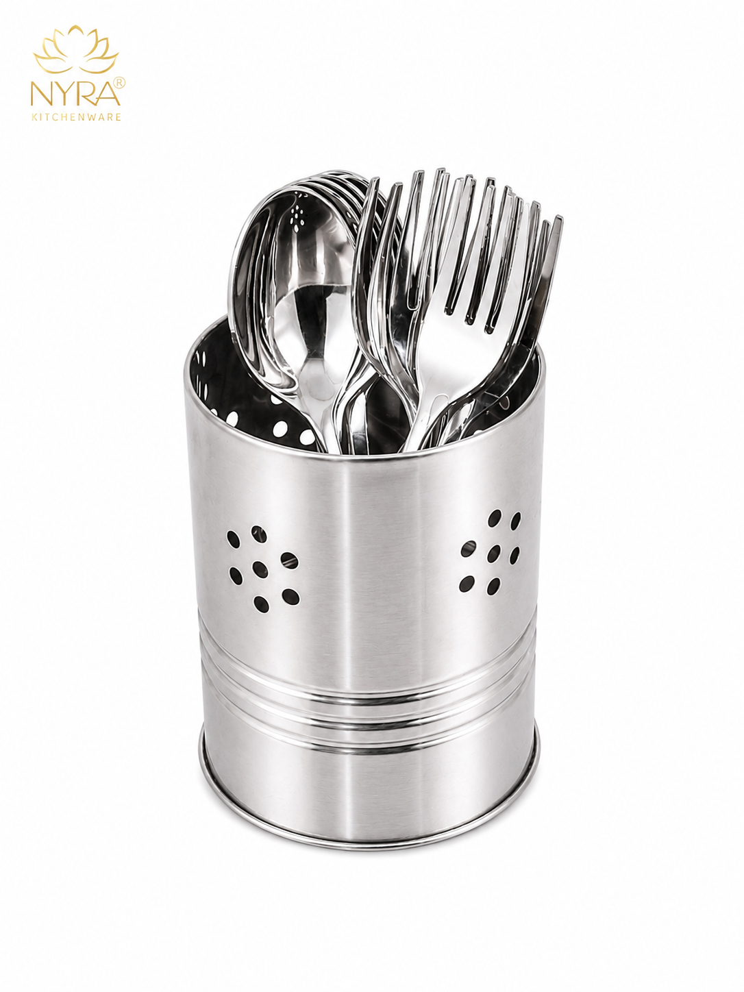 Stainless Steel Cutlery Holder