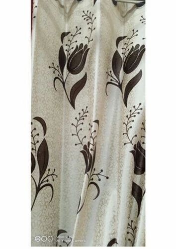 7 Ft Floral Printed Polyester Curtain