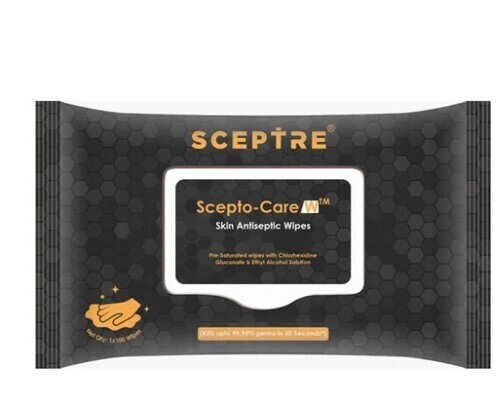 Antiseptic Wipes For Skin Disinfection