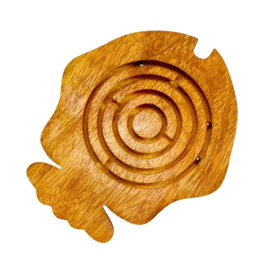Fish Shaped Wooden Puzzle Game