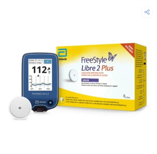 Freestyle Libre 2 Plus Glucose Diabetic Sensor