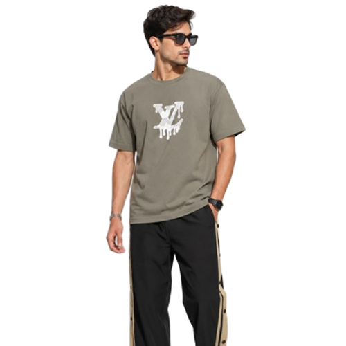 Mens Cotton Round Neck T-Shirt