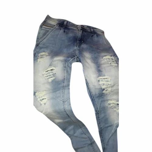 Mens Ripped Stylish Jeans