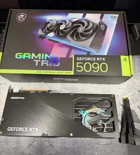 MSI GeForce RTX 5090 32GB Gaming Trio OC GDDR7 Graphics Card