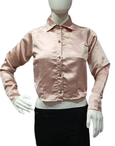 Peach Color Ladies Shirt