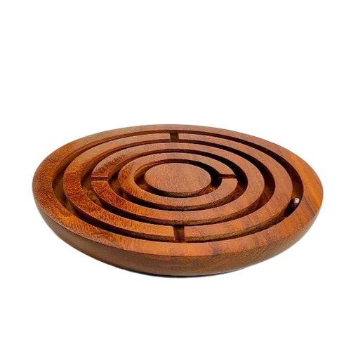 Round Wooden Kids Puzzle Game