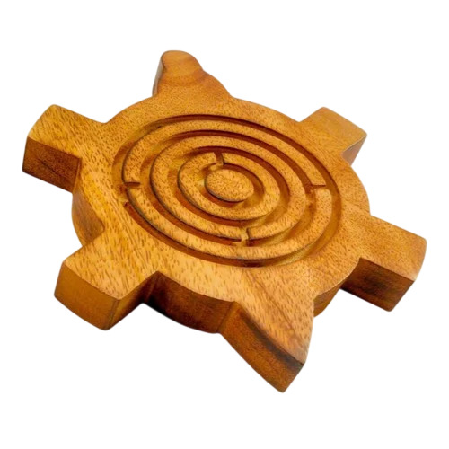 Tortoise Shaped Wooden Puzzle Game