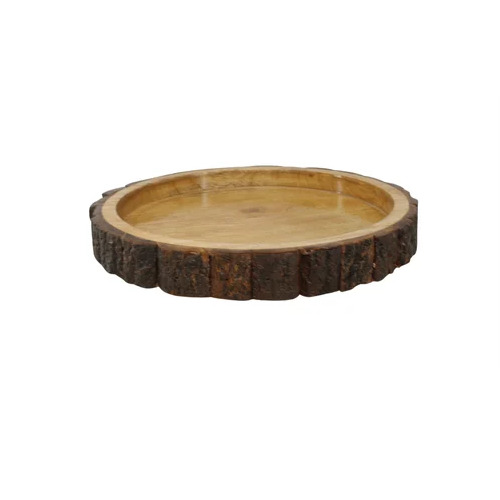 Wooden Bark Tray