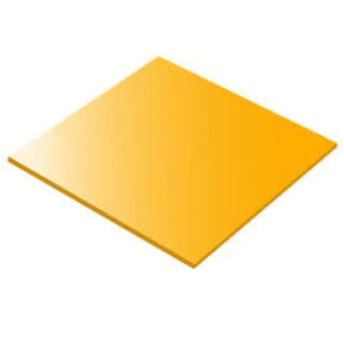 Yellow Cast Acrylic Sheet