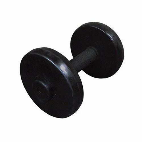 10 Kg Gym Rubber Dumbbell