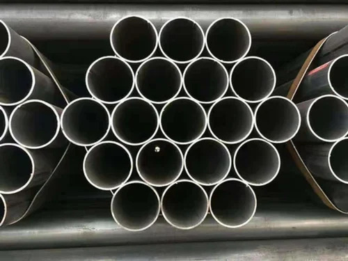 6m Ms Round Black Pipe