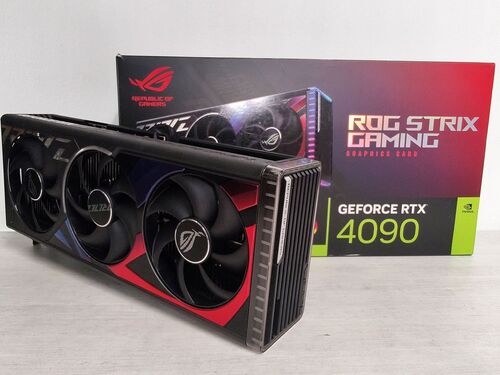 ASUS ROG STRIX NVIDIA GeForce RTX 4090 OC 24GB GDDR6X GPU Video Cards