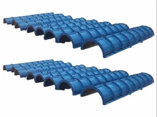 Blue Rust Proof Round Shuttering Plate