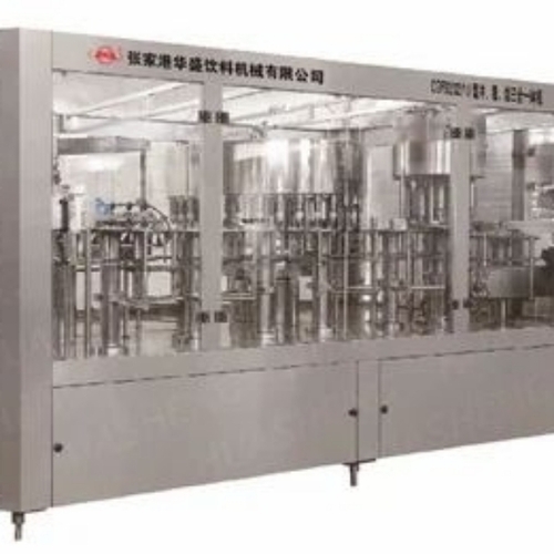 Bottle Rinsing Automatic Liquid Filling Machine