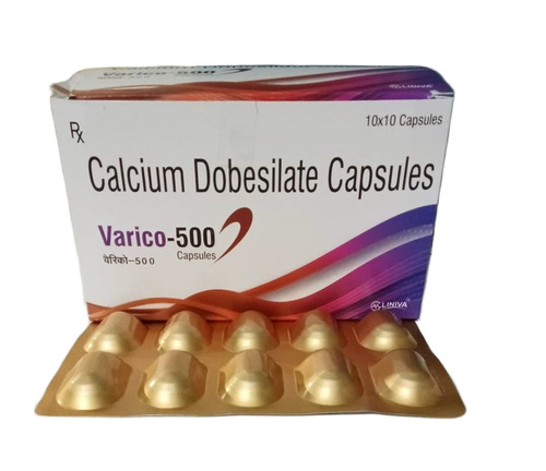 Calcium Dobesilate 500 mg Capsules