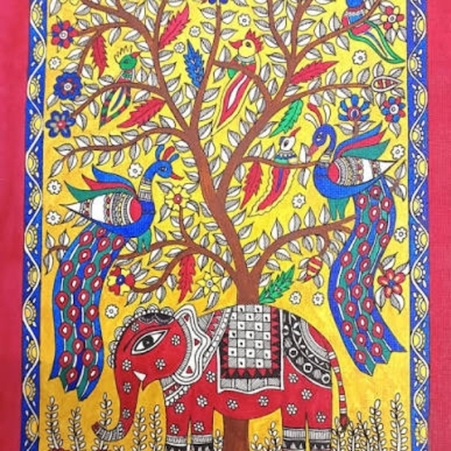 Hand Painted Madhubani Paintings