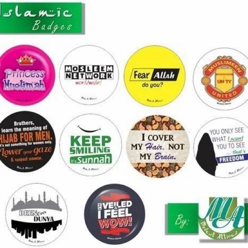 Islamic badges