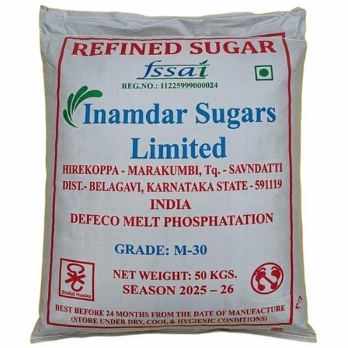 M30 Icumsa 45 Sulphurless Refined Sugar