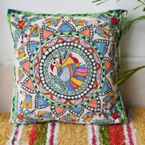 Madhubani Painting Pillow Covers