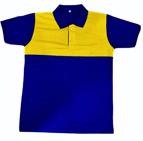 Men Spun Matty Polo Neck T Shirt