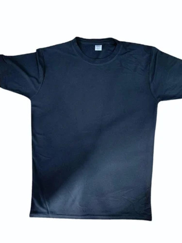Men Spun Plain Round Neck T Shirt