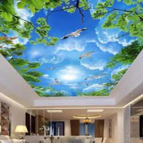 Pvc Ceiling Bedroom Wallpaper