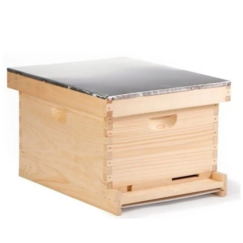 Single Chamber Kail Wood Bee Hive 10 Frames