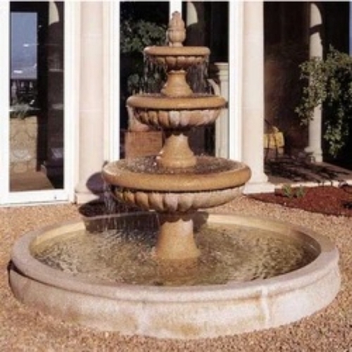 Stone Garden Fountain