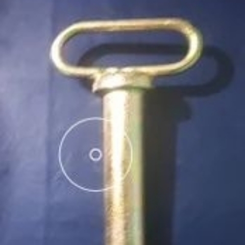 Tractor trolley hook pin