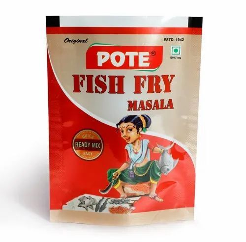 100gm Printed Masala Packaging Pouch