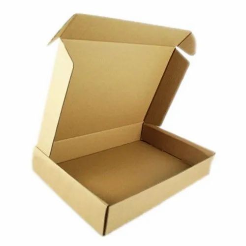 Brown Plain Corrugated Box