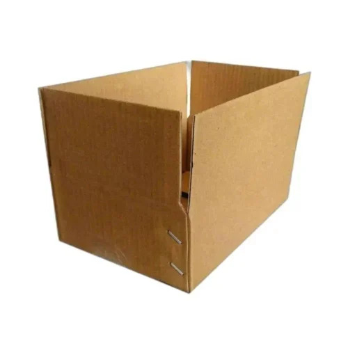 Brown Single Wall 3 Ply Corrugated Box