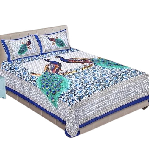 Designer Cotton Double Bedsheet