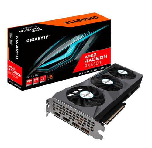Gigabyte Radeon Rx6600 Graphics Card - Warranty: 2 Years