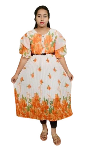 Ladies Rayon Printed Kurti