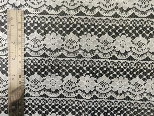 Net Lace Fabric - Application: Knitted